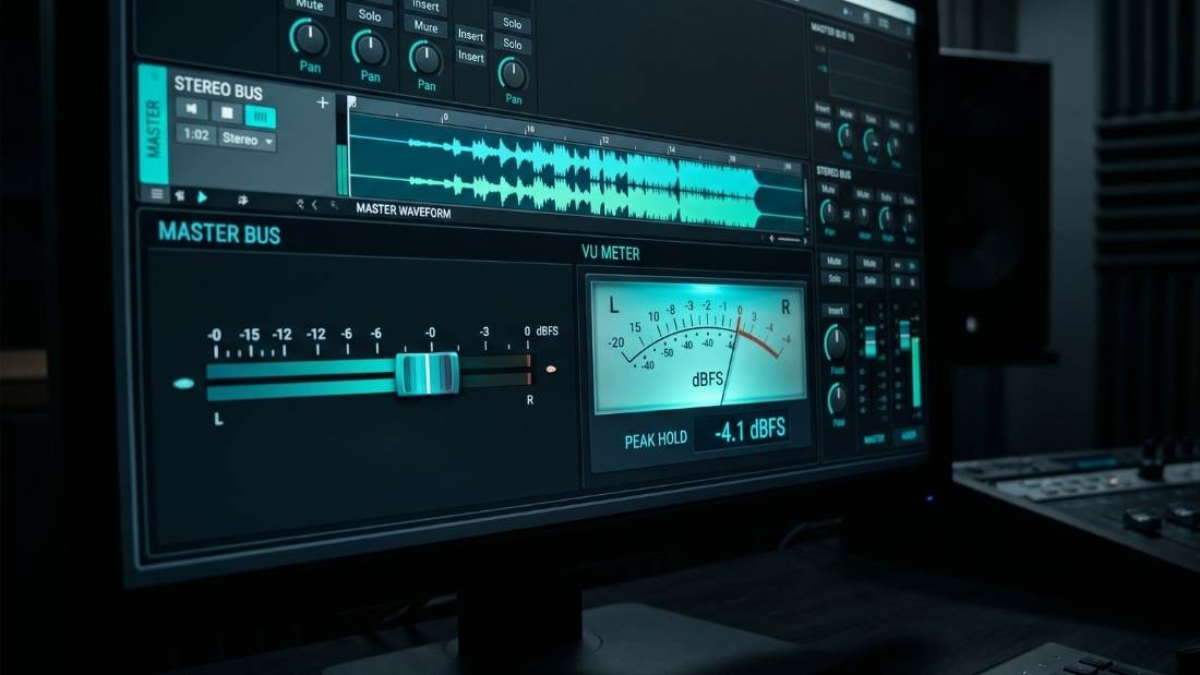 Headroom avant mastering : quel niveau viser ?